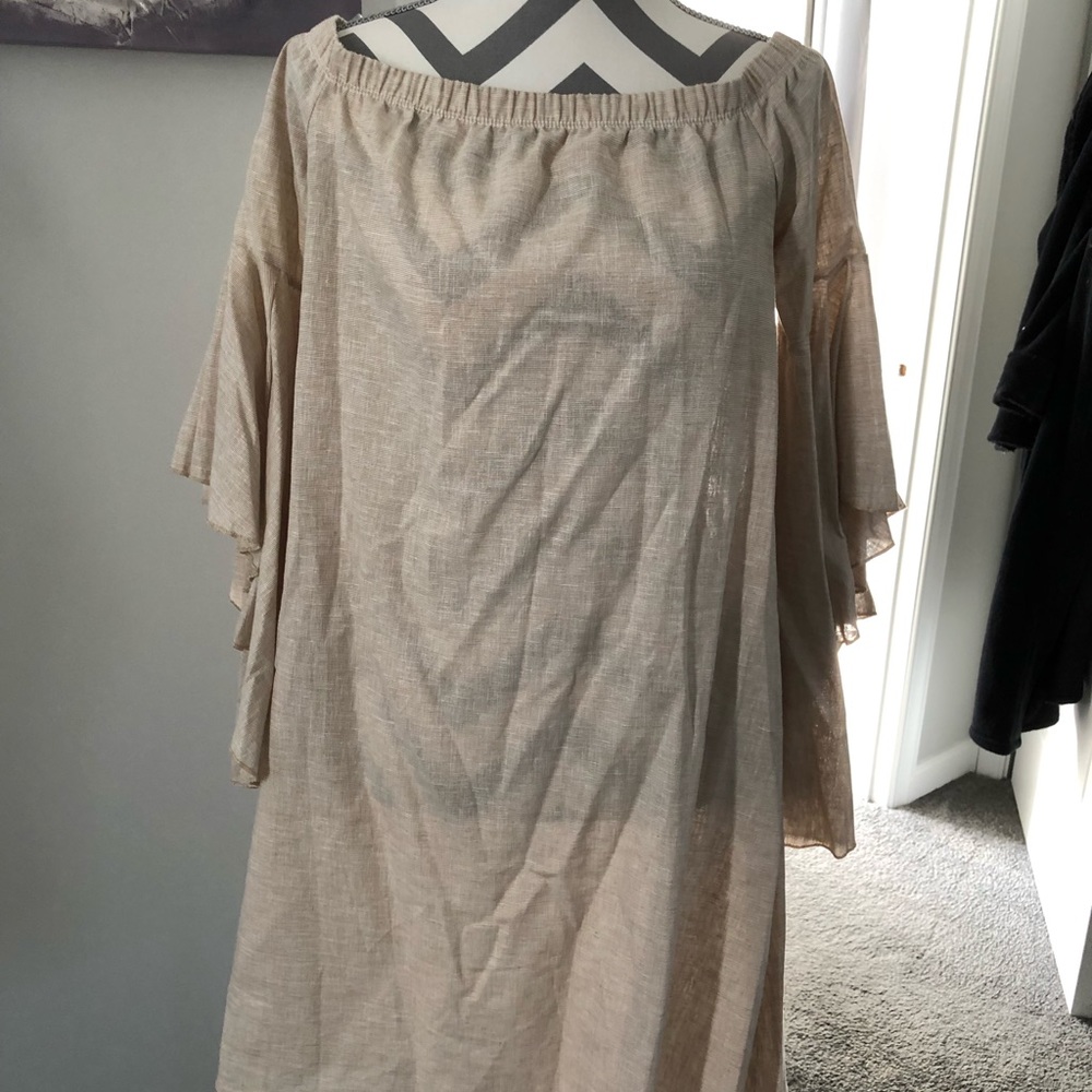 Off the shoulder dress